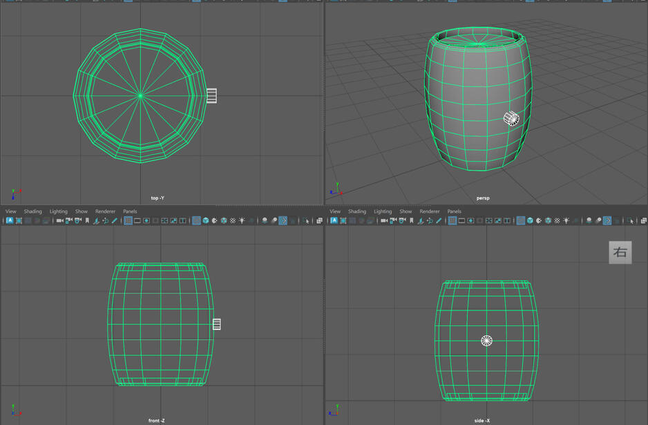 Low Poly Barrel Low Poly Barrel