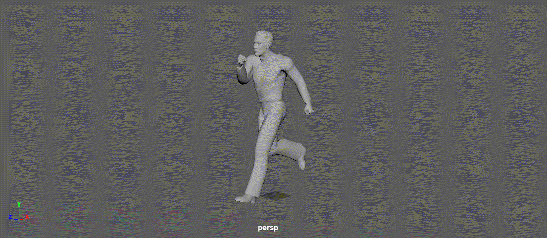 Running Anim in Maya Running Anim in Maya