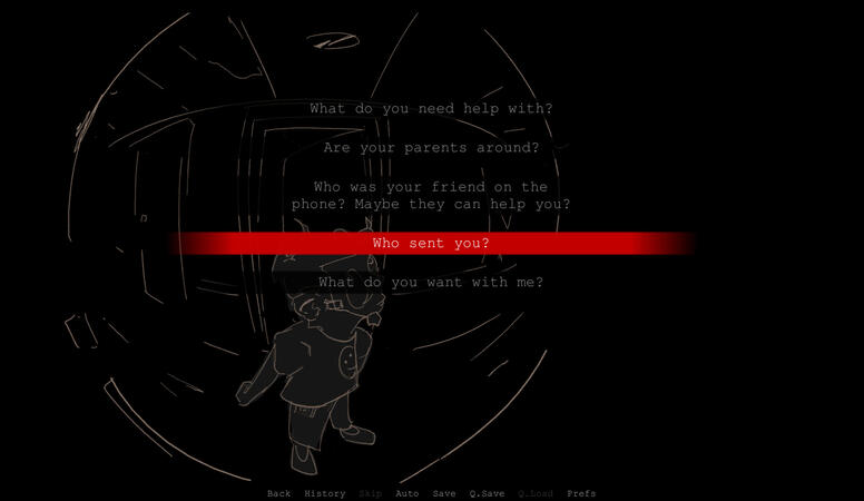 Questioning the strange child